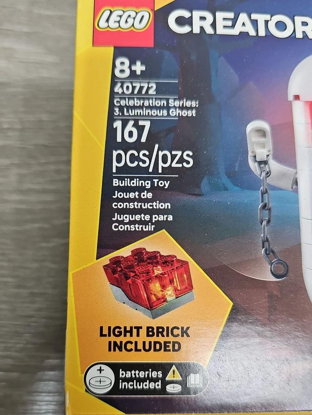 Lego Creator Celebration Series Luminous Ghost 40772